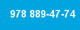978 889-47-74